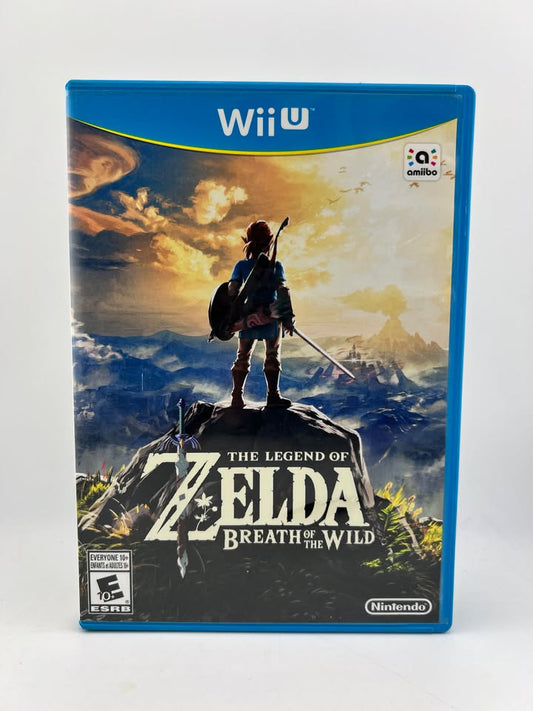 The Legend Of Zelda Breath Of The Wild First Print Nintendo Wiiu