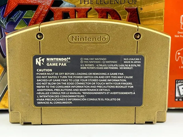 The Legend Of Zelda Ocarina Of Time Collector's Edition Nintendo 64 N64