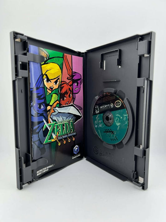 The Legend Of Zelda Four Swords Adventures Player's Choice Nintendo Gamecube Ngc