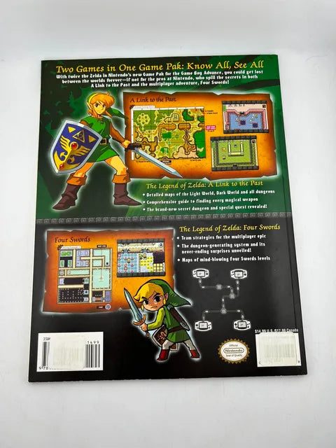 Zelda: Link to the Past Four Swords Player's Guide Strategy Guide