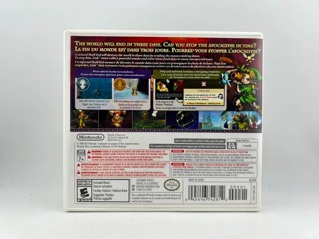 The Legend of Zelda:  Majora's Mask 3D Nintendo 3DS