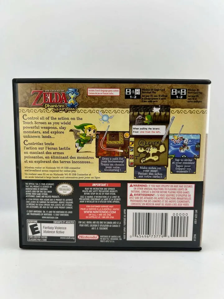 The Legend Of Zelda: Phantom Hourglass Nintendo Ds