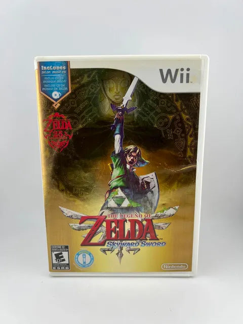 The Legend Of Zelda : Skyward Sword Soundtrack Bundle Nintendo Wii