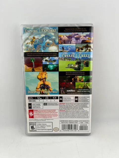The Legend of Zelda: Tears Of the Kingdom Nintendo Switch