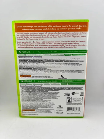 Zoo Tycoon Xbox 360 X360