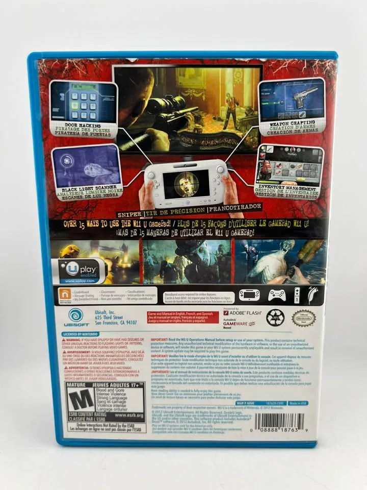 ZombiU Nintendo WIIU