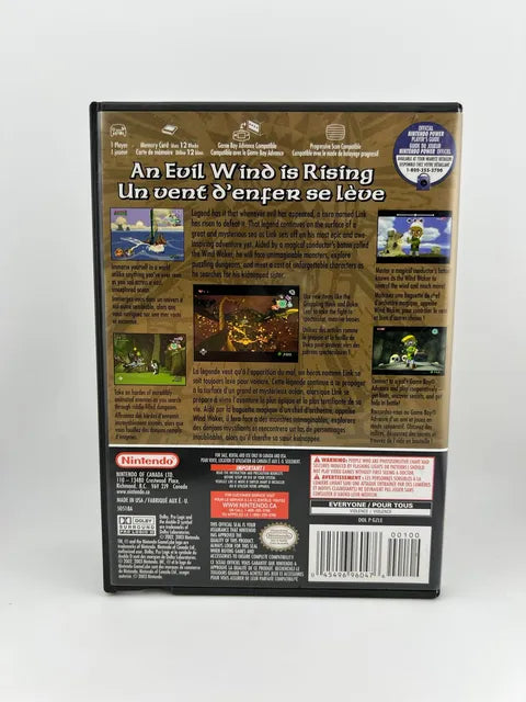 The Legend of Zelda Wind Waker Nintendo GameCube NGC