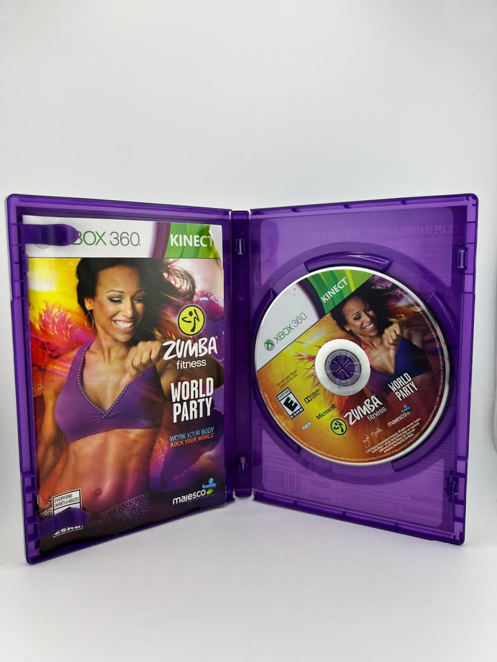 Zumba Fitness World Party Xbox 360 X360