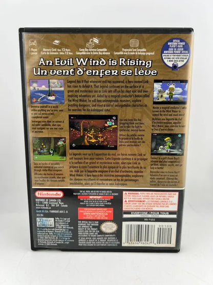 The Legend Of Zelda Wind Waker Nintendo Gamecube NGC