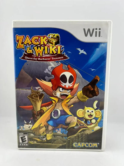 Zack and Wiki Quest for Barbaros Treasure Nintendo Wii