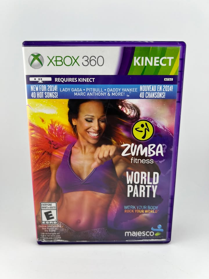 Zumba Fitness World Party Xbox 360 X360