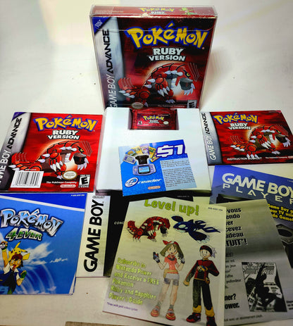 POKEMON RUBY EN BOITE GAME BOY ADVANCE GBA - jeux video game-x