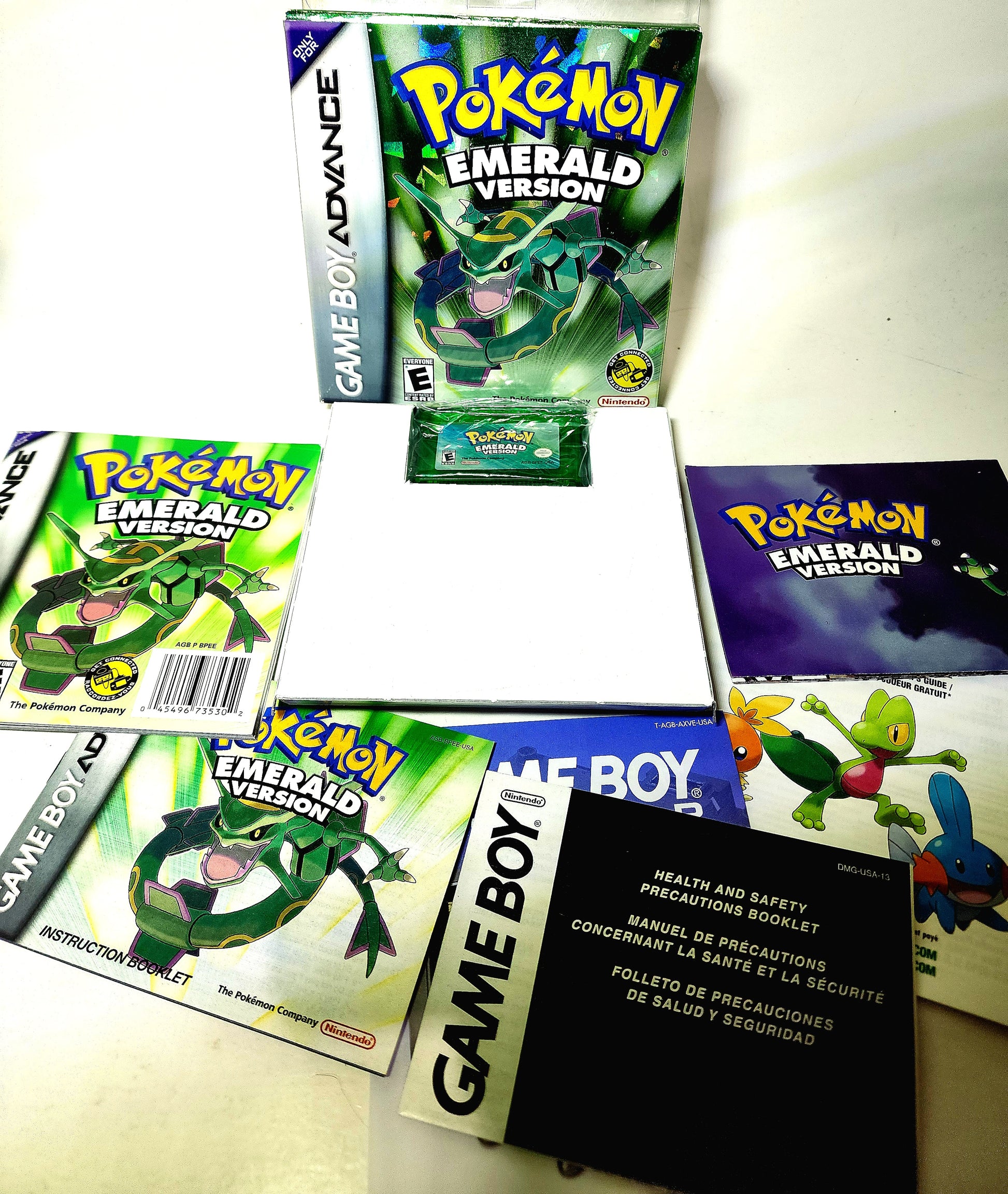 POKEMON EMERALD EN BOITE GAME BOY ADVANCE GBA - jeux video game-x