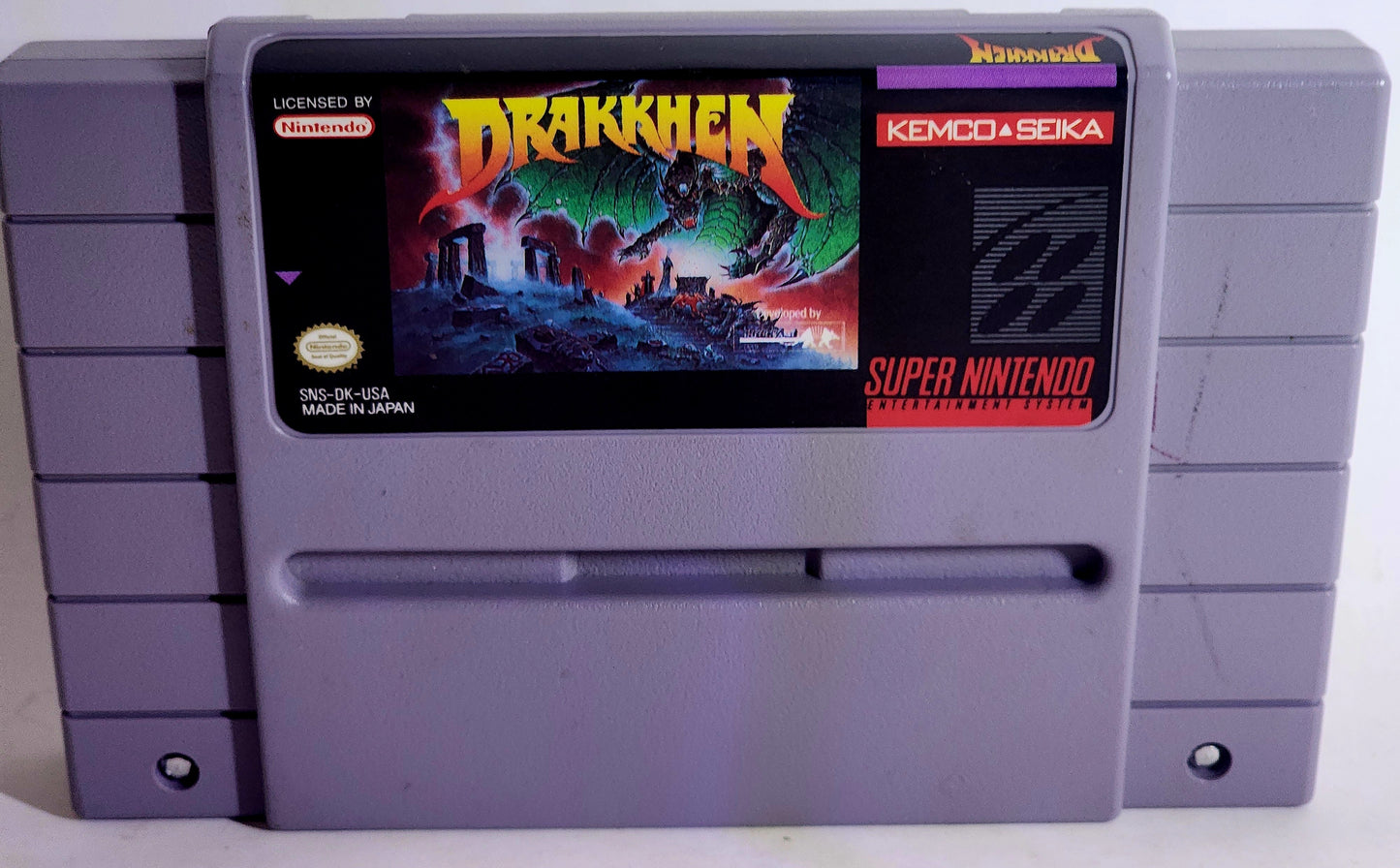 DRAKKHEN  (SUPER NINTENDO SNES)