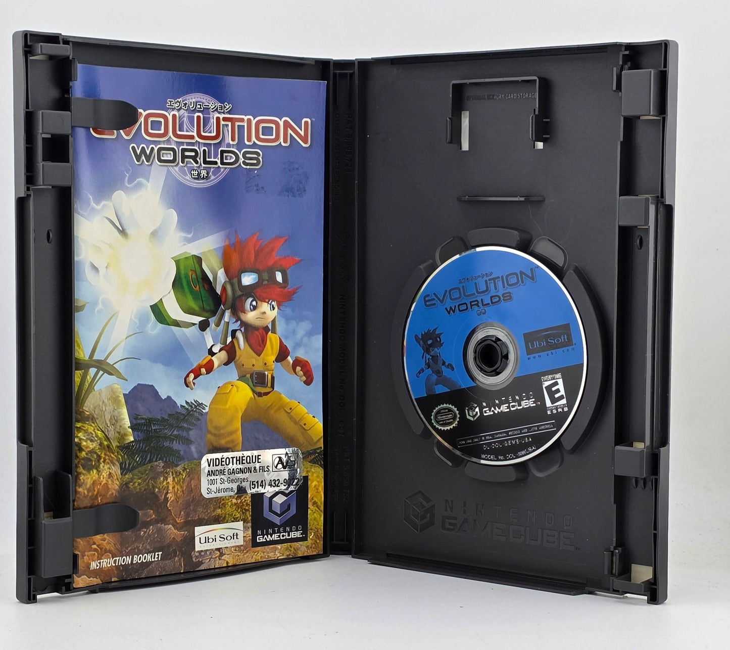 Evolution Worlds Nintendo Gamecube Ngc