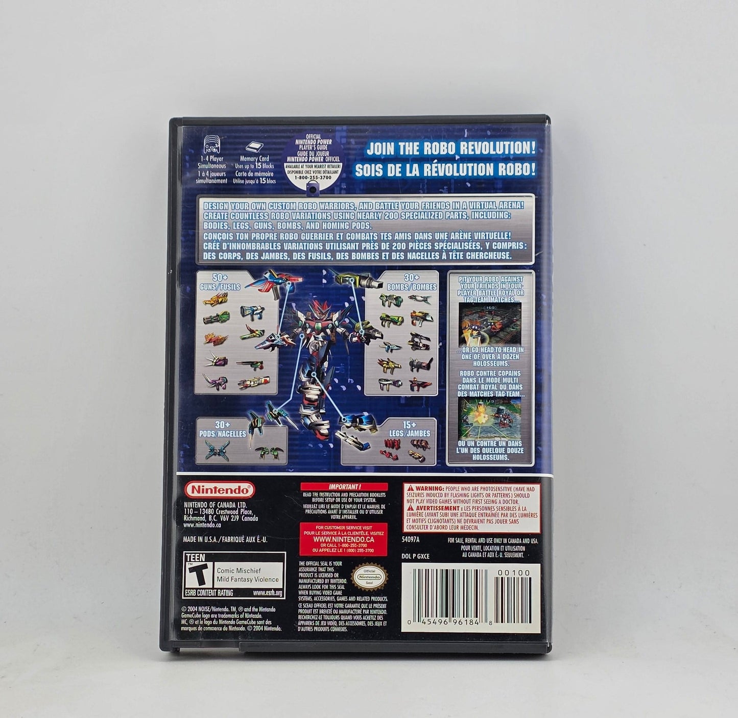 Custom Robo Nintendo Gamecube NGC