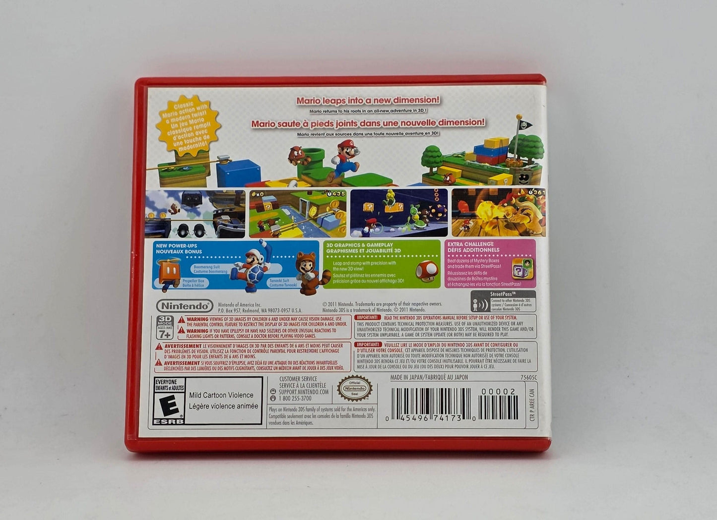 Super Mario 3d Land Nintendo 3ds