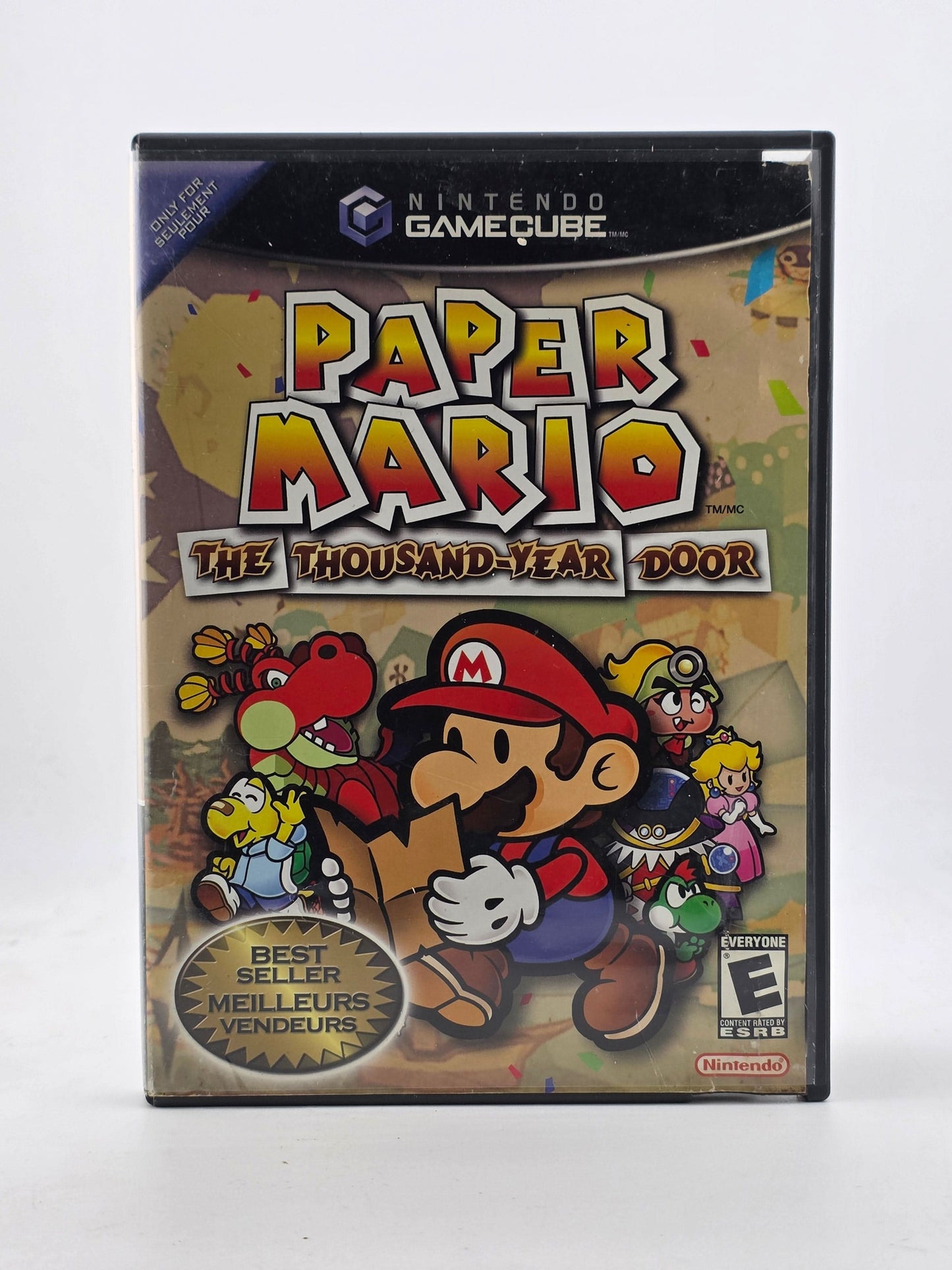 PAPER MARIO LA PUERTA MIL AÑOS PUERTA MÁS VENDIDA NINTENDO GAMECUBE NGC