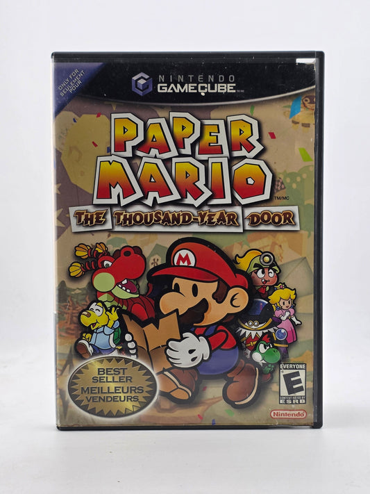 Paper Mario The Thousand Year Door Best Seller Nintendo Gamecube Ngc