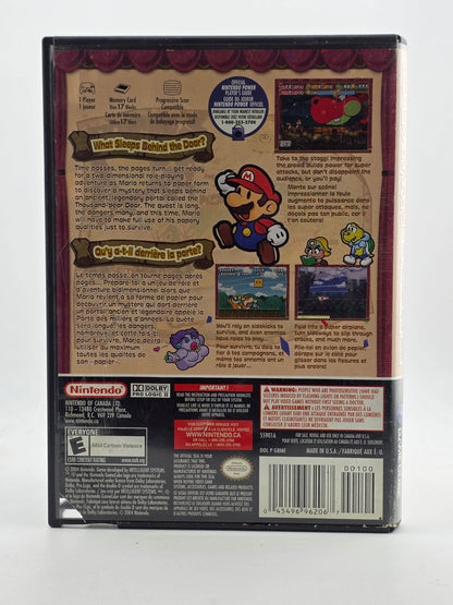 PAPER MARIO LA PUERTA MIL AÑOS PUERTA MÁS VENDIDA NINTENDO GAMECUBE NGC