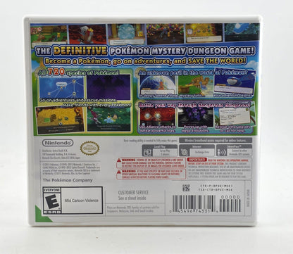 POKEMON SUPER MYSTERY DUNGEON Edición EAU NINTENDO 3DS