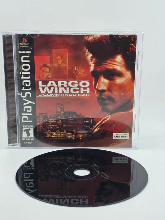 LARGO WINCH: COMANDO SAR PLAYSTATION PS1