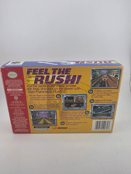SAN FRANCISCO RUSH EN CAJA NINTENDO 64 N64