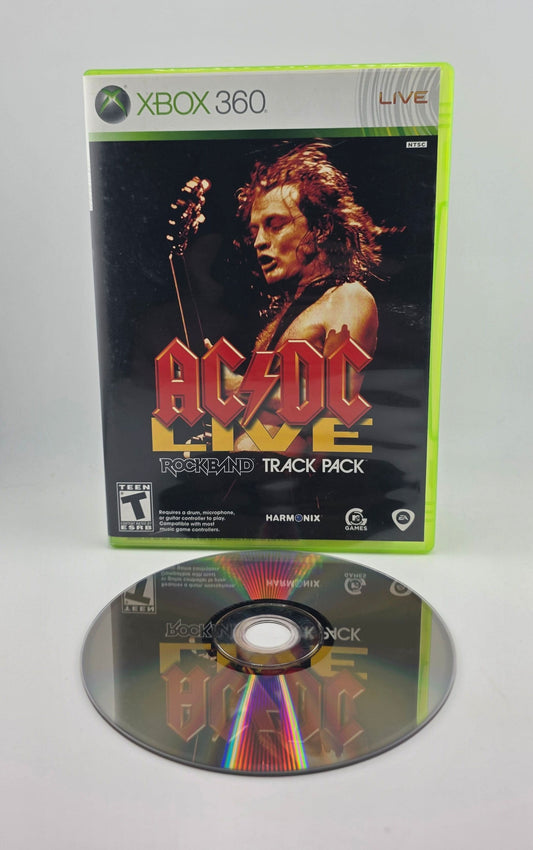 AC/DC Live Rock Band Track Pack Xbox 360 X360