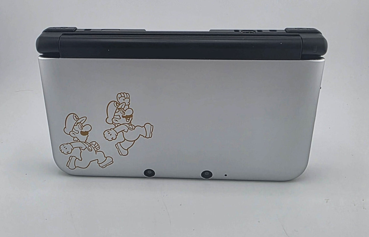 Nintendo 3DS XL Silver Mario &amp; Luigi Edition Console
