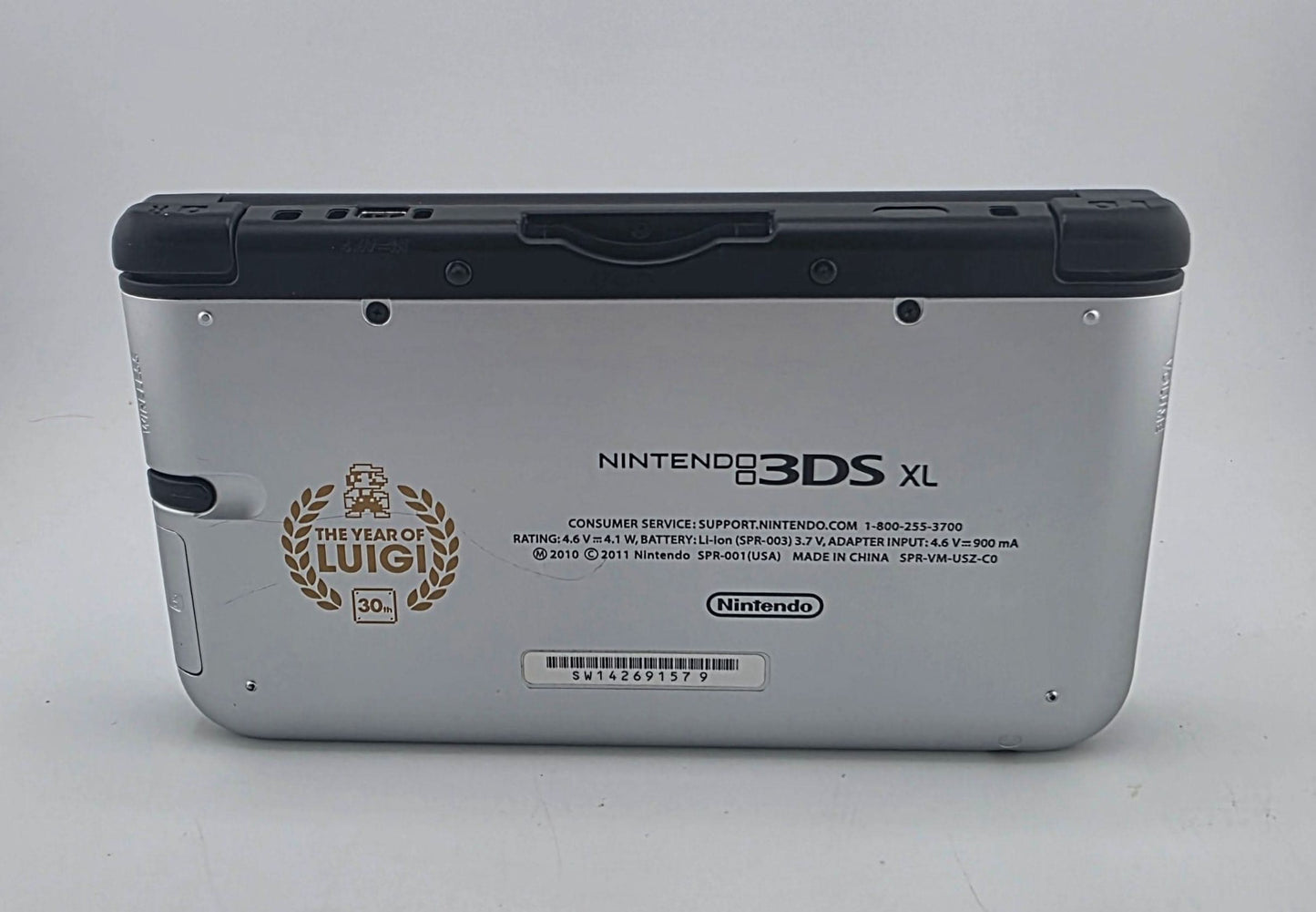 Nintendo 3DS XL Silver Mario &amp; Luigi Edition Console