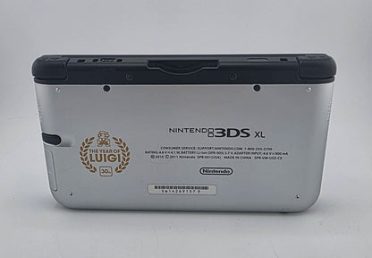 Nintendo 3DS XL Silver Mario &amp; Luigi Edition Console