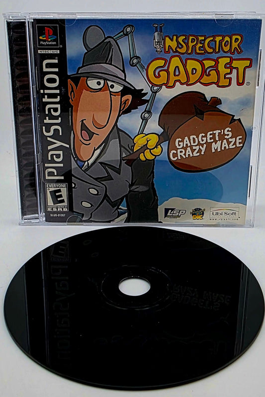 Inspector Gadget Gadget's Crazy Maze Playstation PS1