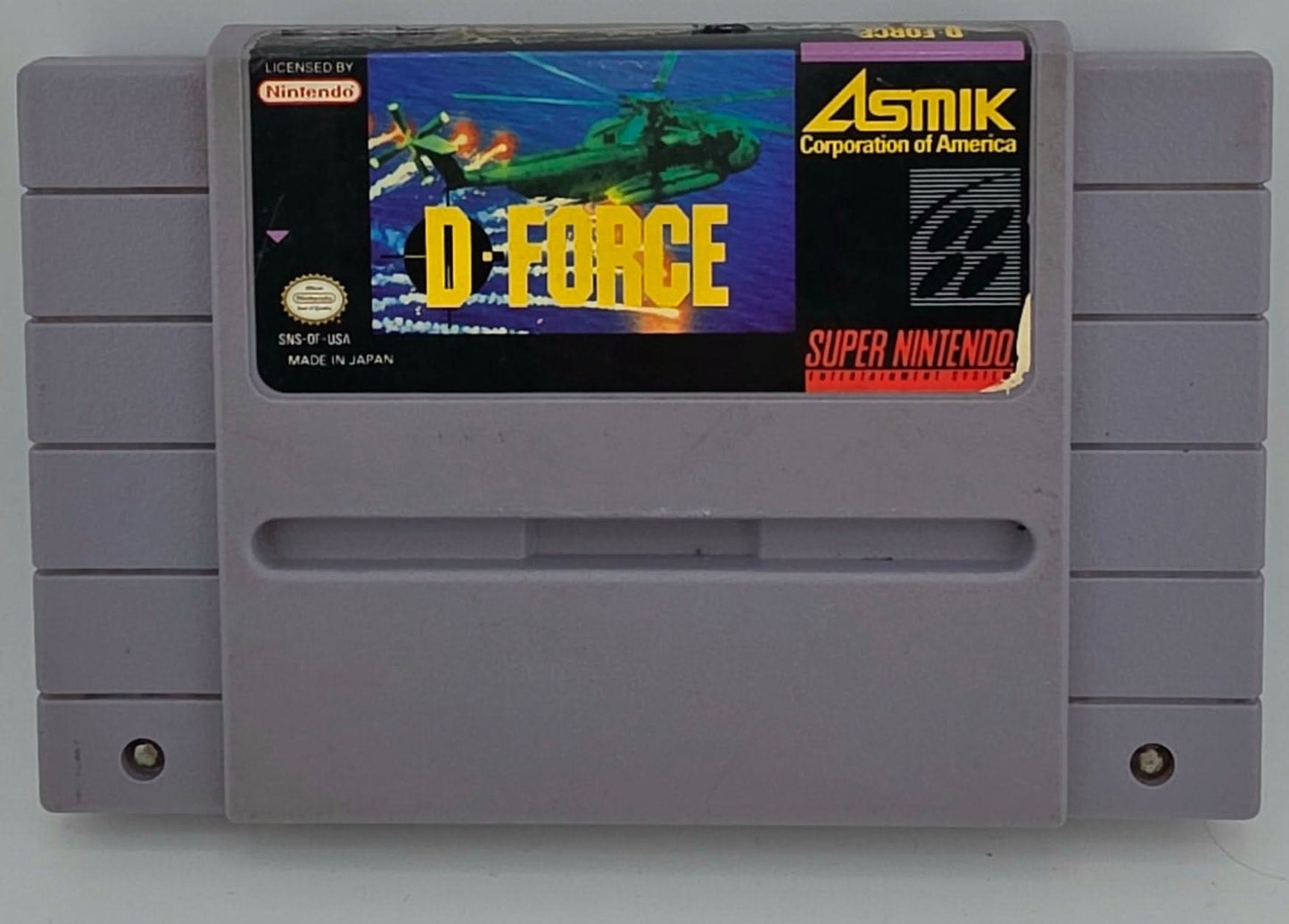 D-Force Super Nintendo SNES