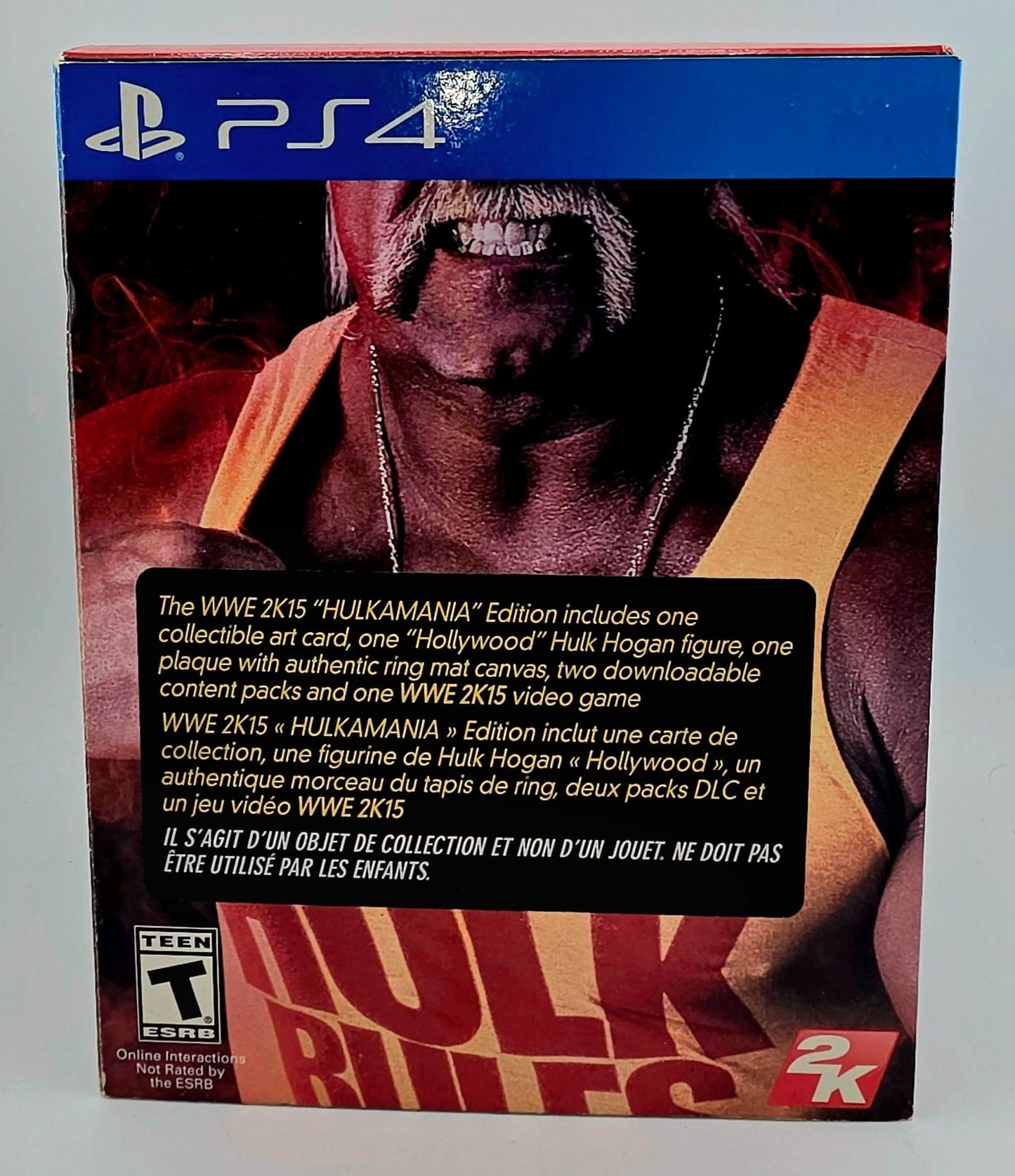 WWE 2K15: Hulkamania Edition Playstation 4 PS4