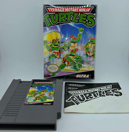 Teenage Mutant Ninja Turtles Boxed Nintendo NES