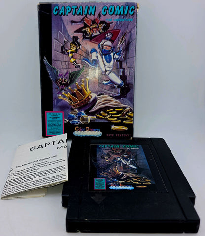 The Adventures Of Captain Comic In Box Nintendo Nes
