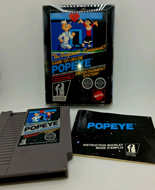 Popeye Arcade Classics Series Can Version  Nintendo Nes