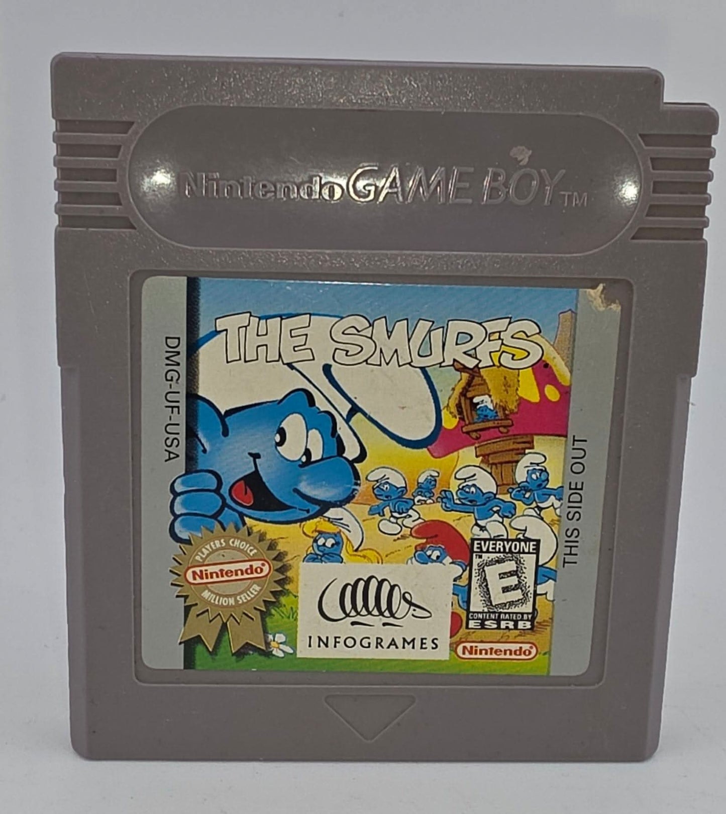 The Smurfs Game Boy GB