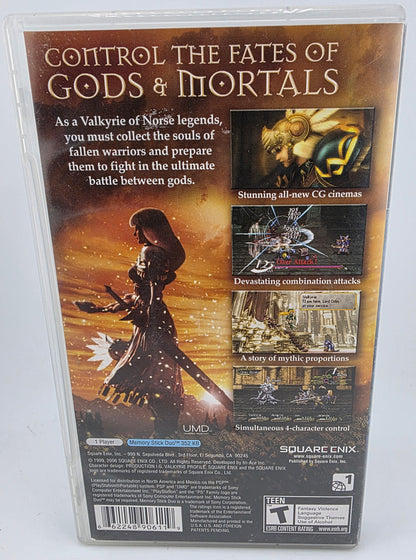 Valkyrie Profile Lenneth Playstation Portable Psp