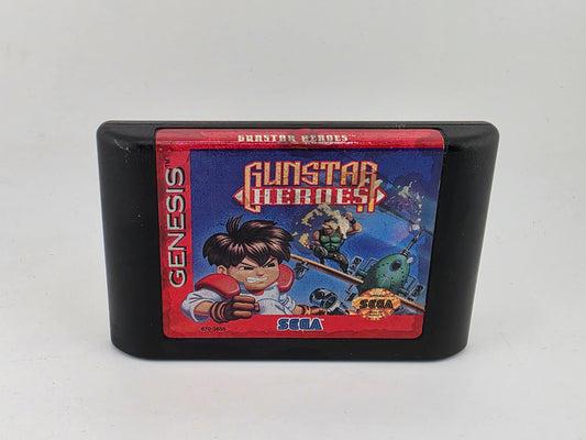 Gunstar Heroes Sega Genesis SG