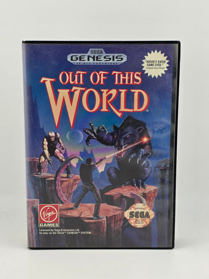 Out Of This World Sega Genesis Sg