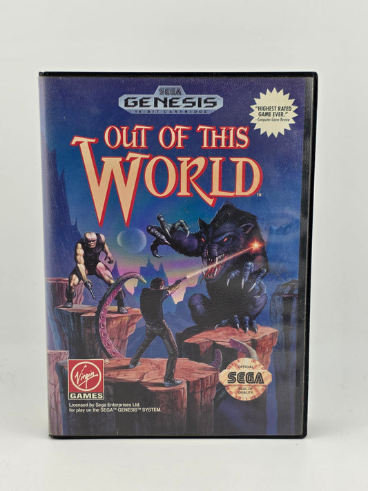 Out Of This World Sega Genesis Sg