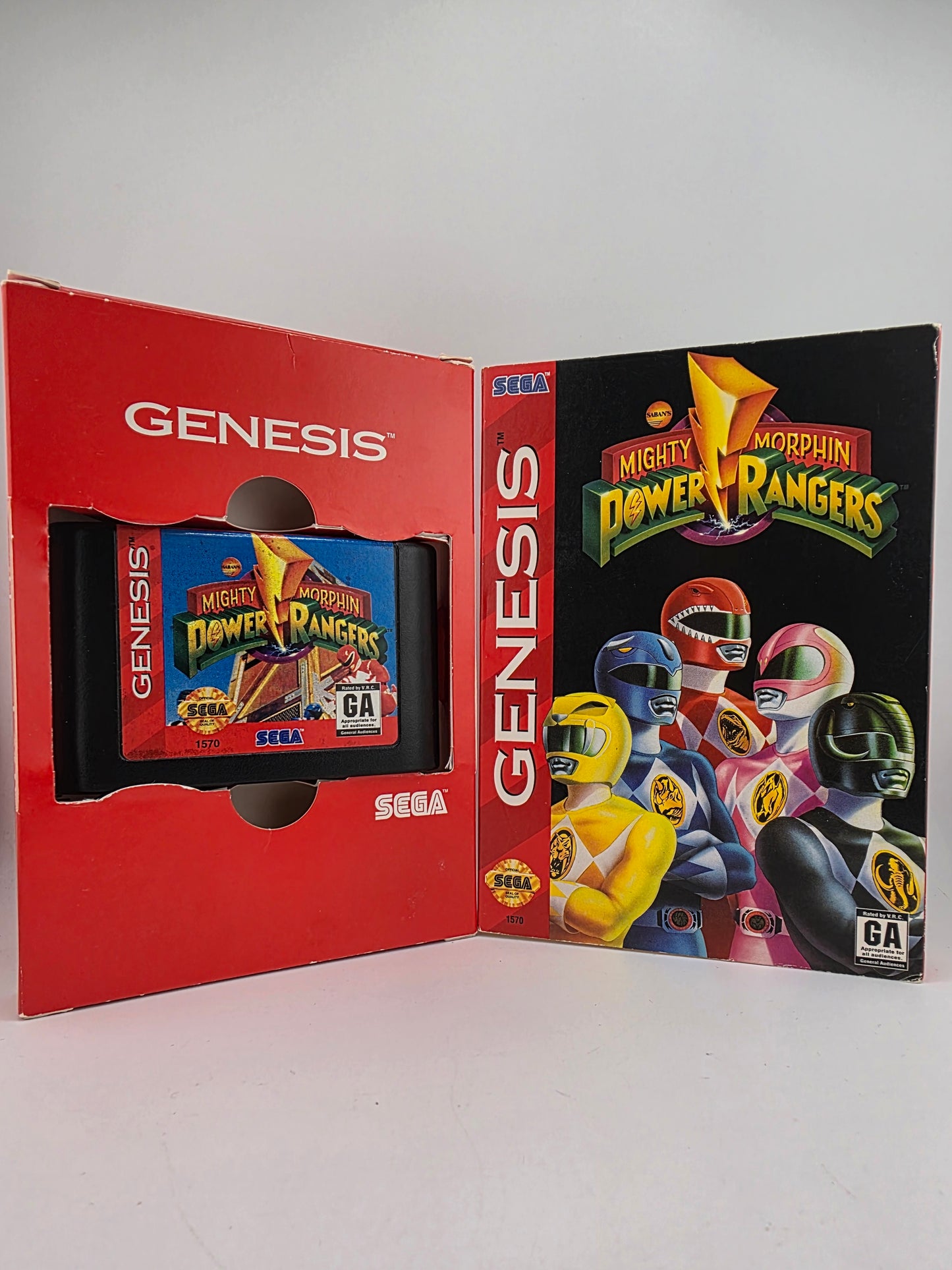Mighty Morphin Power Rangers Sega Genesis SG