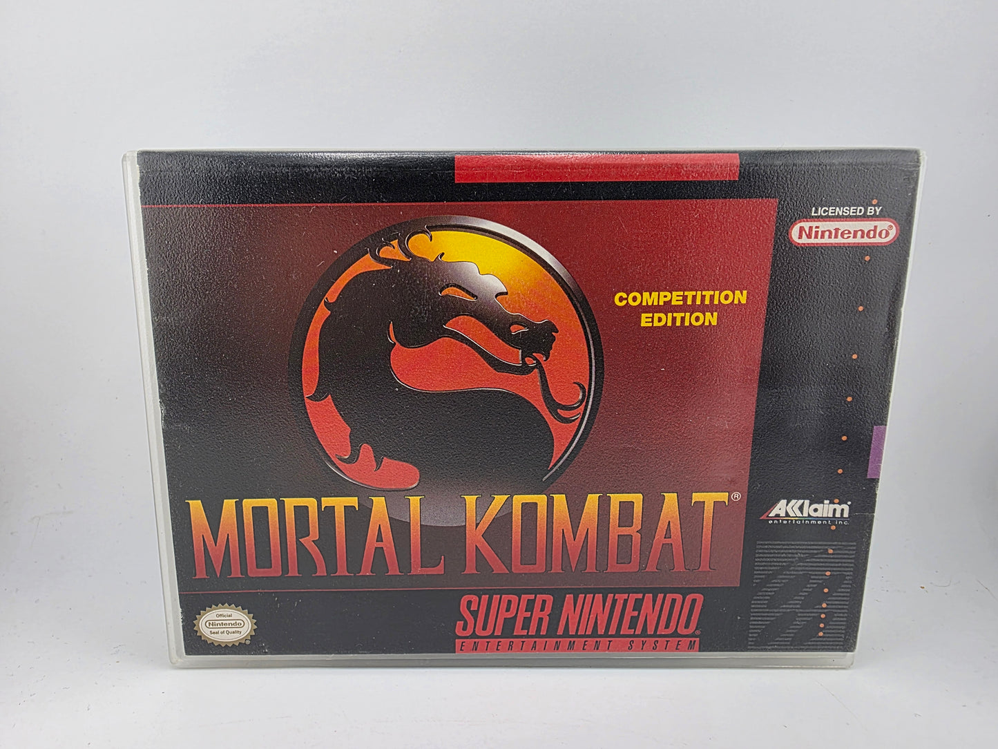 Mortal Kombat Super Nintendo Snes