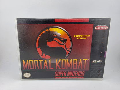 Mortal Kombat Super Nintendo Snes