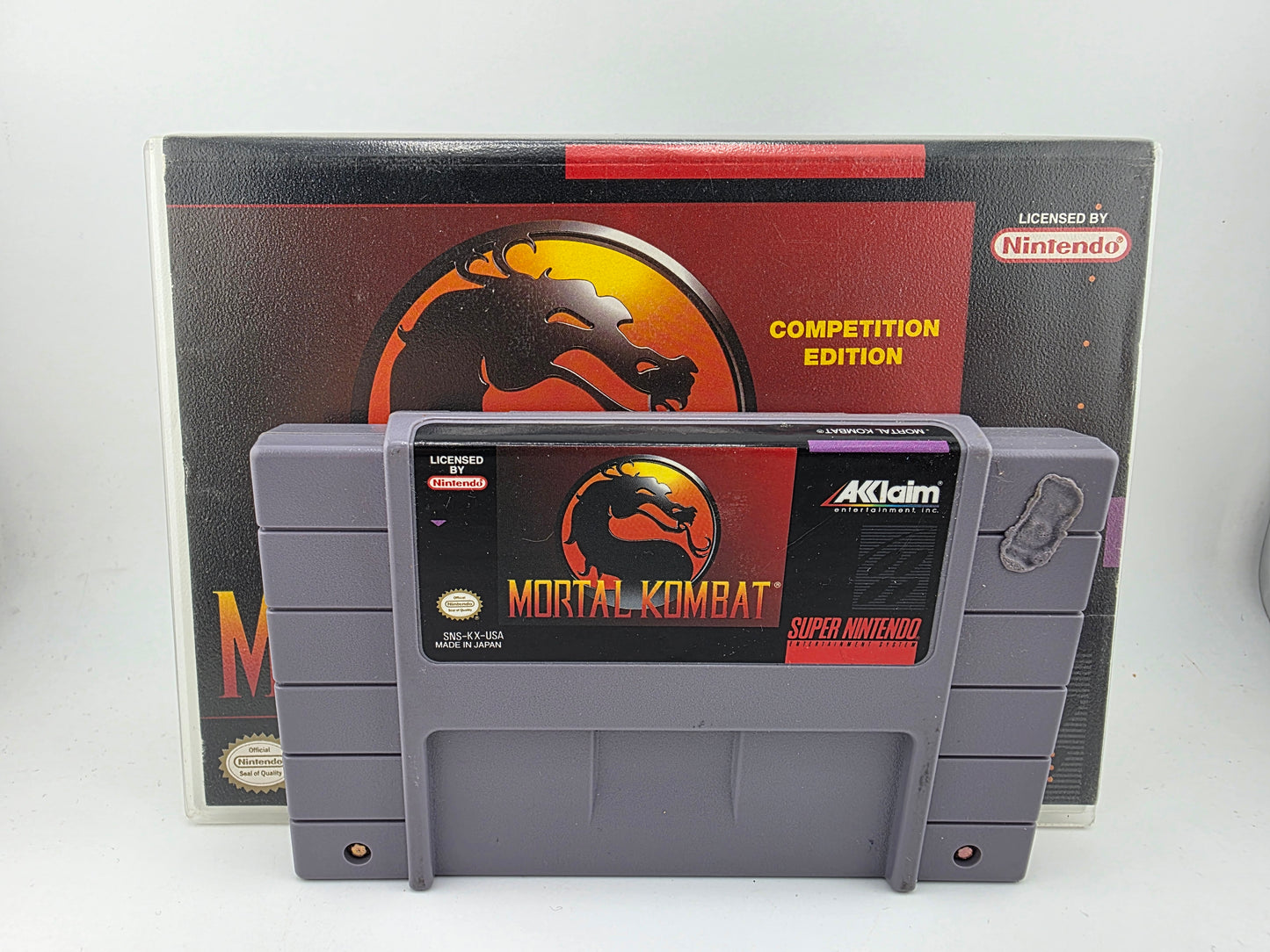 Mortal Kombat Super Nintendo Snes