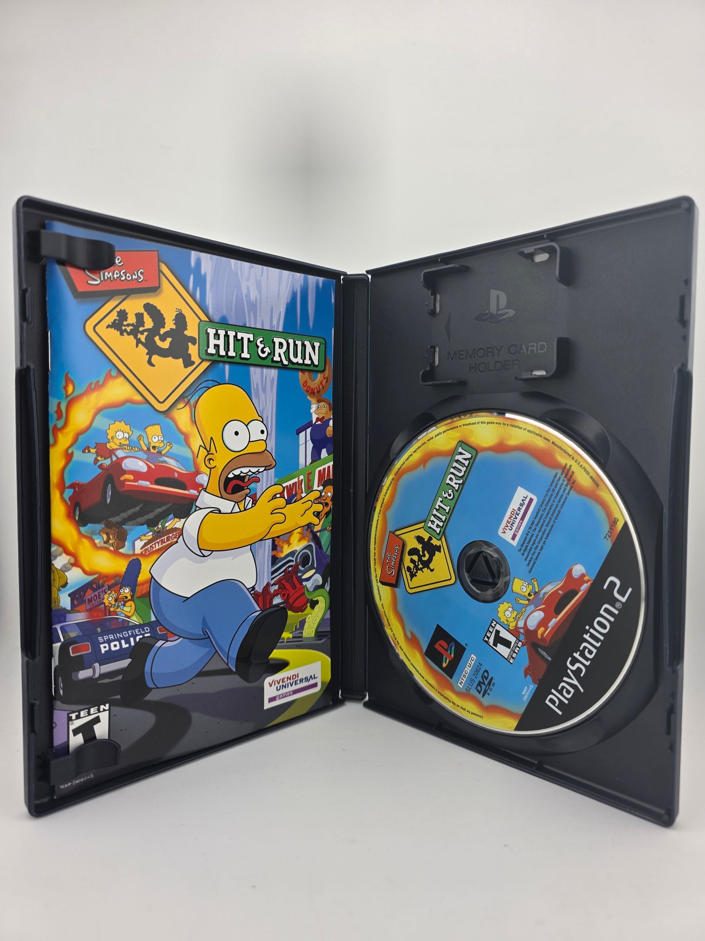 LOS SIMPSONS HIT AND RUN (PLAYSTATION 2 PS2)