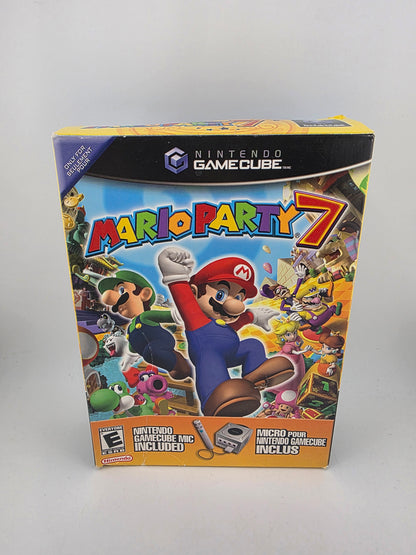 Mario Party 7 Microphone Bundle Nintendo GameCube NGC