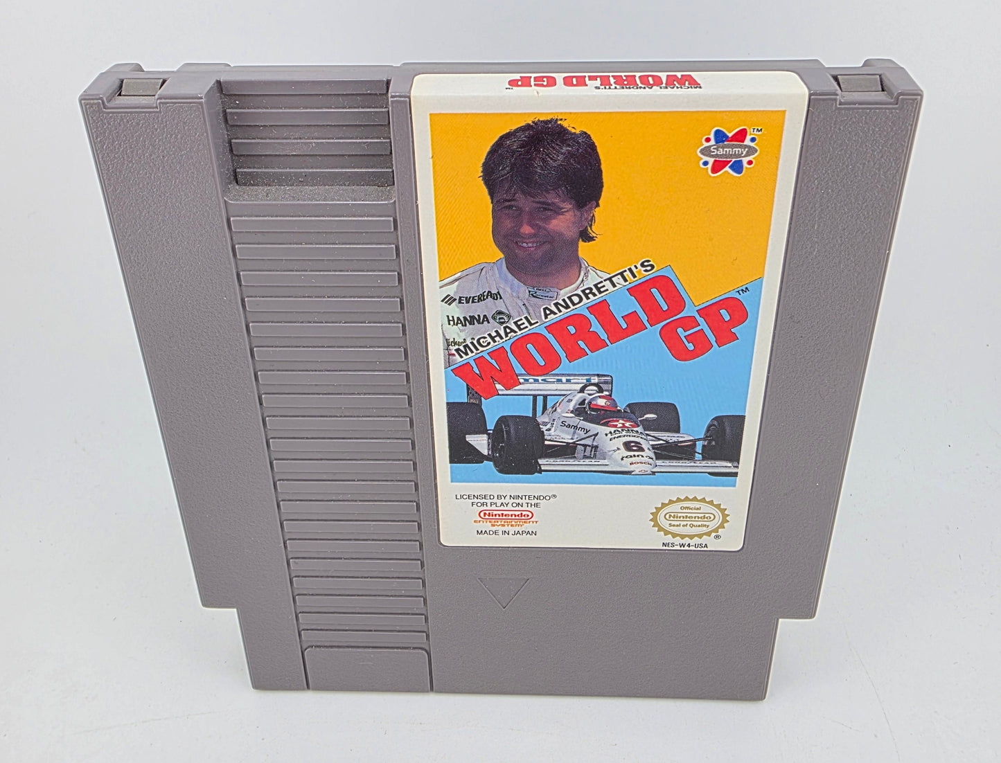 Michael Andretti's World GP Nintendo NES