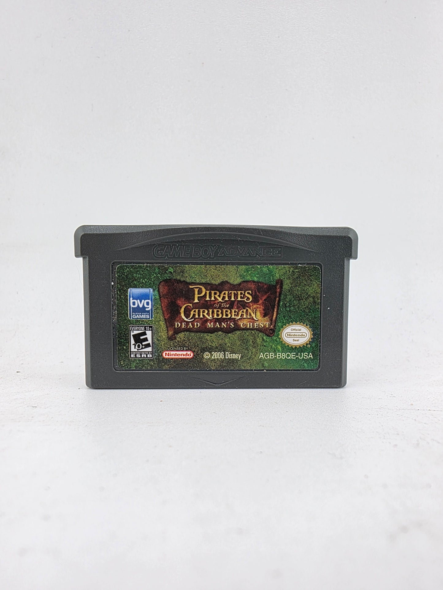 PIRATAS DEL CARIBE COFRE DEL HOMBRE MUERTO (GAME BOY ADVANCE GBA)